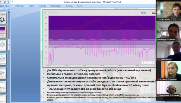 На кафедрі легкої атлетики зимових видів та велосипедного спорту пройшов круглий стіл, присвячений підготовці спортсменів на етапах багаторічного удосконаленя